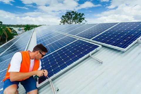 Solaranlage Dach