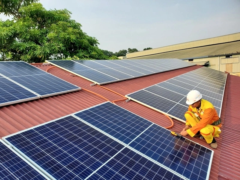 monokristalline solarmodul